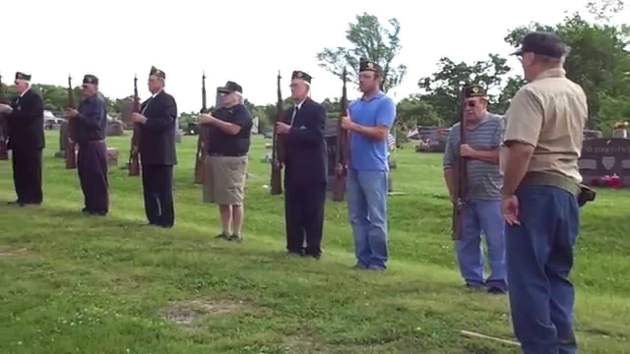 Memorial Day 2015, Part 2, Lovilia Iowa, American Legion YouTube