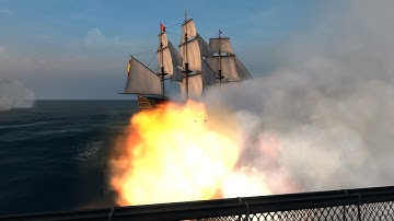 Naval Action - Solo - Implacable vs 6 elite ranks 3 - Confidence or hybris?