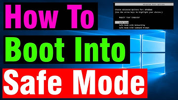How to Boot into Safe Mode - Windows 10 | Safe Mode Using Command Prompt