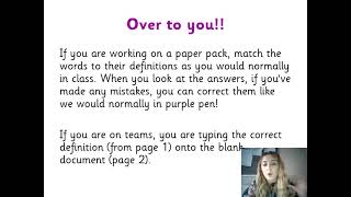 Friday 15.01.21 Re Input