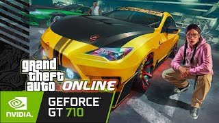 GTA V ONLINE -  GT 710 2GB / I3 8100 / 8GB DDR4 2400MHZ