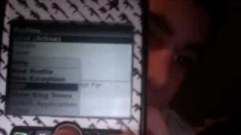 How to change the SMS text ringtone on blackberry curve 8330