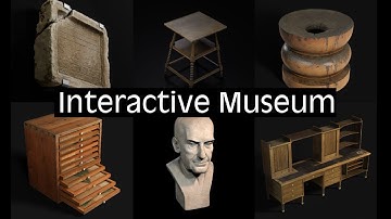 Interactive 3D Museum with Exhibits Visualized Right in the Browser
