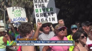 Protesters rally for 'Buy the Land' demonstration
