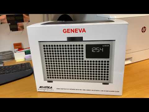 Unboxing Geneva Acustica Lounge Radio