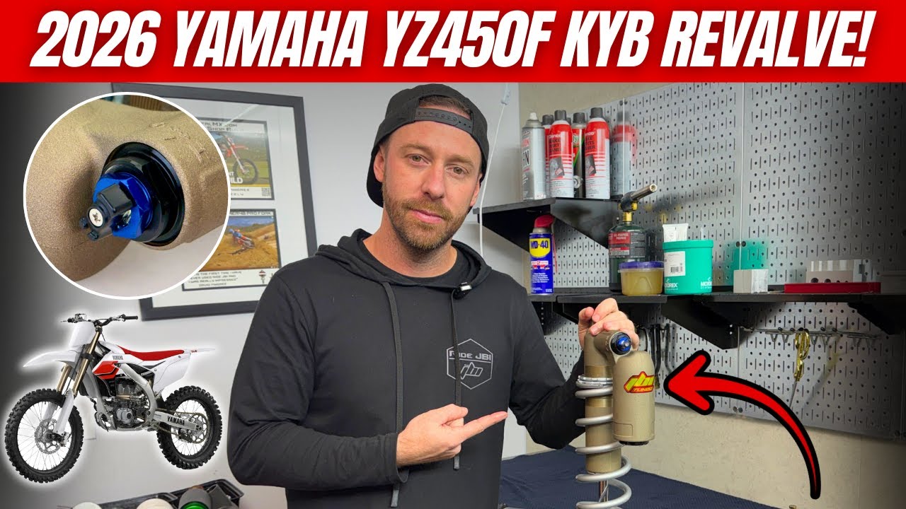 Custom JBI Suspension Build For 2026 Yamaha YZ450F | What We Changed From Stock!