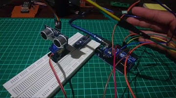 Project arduino sistem radar dengan sensor ultrasonic