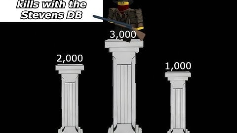 Reaching 3,000 Kills with the Stevens DB