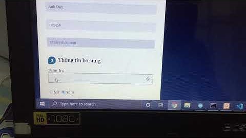 Điểm danh dùng cảm biến vân tay kết hợp web