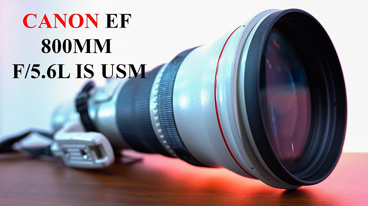 Canon ef 800mm f 5.6l is usm ม อสอง
