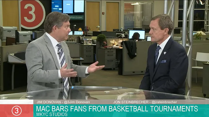 Watch: MAC Commissioner Jon Steinbrecher discusses decision to bar fans from basketball tournaments