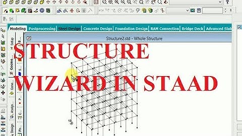 #how to create #staad structure wizard member with the help#staad pro feature#Staad pro tutorial-21#