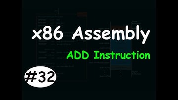 x86 Assembly #32 - Add Instruction #2