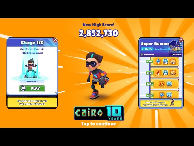 Trải Nghiệm Nhân Vật Mới Super Runner Fernando - Subway Surfers Copenhagen  