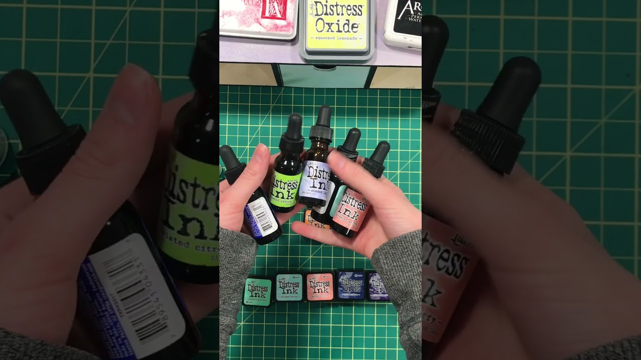 ASMR distress ink refills. 🤩 