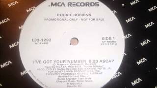 RTQ Rockie Robbins - I've Got Your Number RTQ