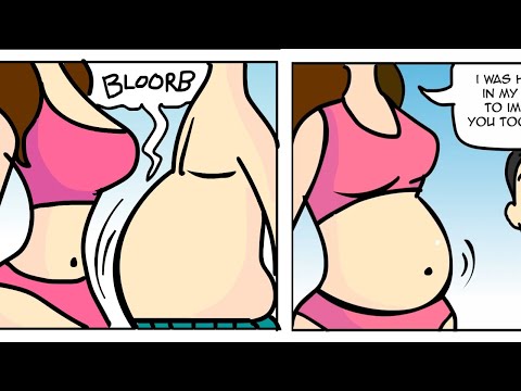Beach Belly Comic