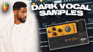 INSANE TEXTURES!! How To Make CRAZY Dark RNB Samples