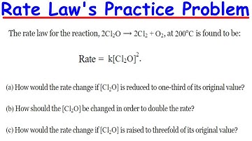 The rate law for the reaction, 2Cl2O⟶2Cl2​ +O2​ , at 200 o C is found to be Rate=k[Cl2​O]2