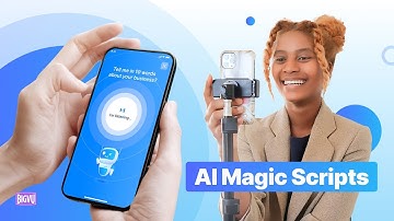 Introducing BIGVU AI Magic Writer - Your Personal Screenwriter on the Go!