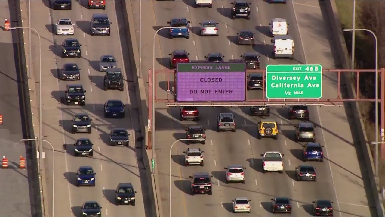 Next phase of Kennedy Expressway construction begins - YouTube