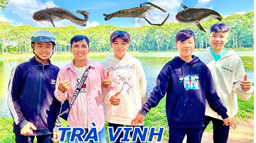 Hành Trình Từ Bến Tre Đến Trà Vinh Lure Cá Lóc Và Câu Tôm |ATK