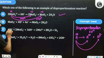 Which one of the following is an example of disproportionation reaction? ....