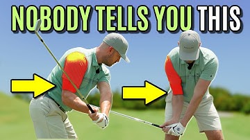 Hitting The Ball With Your Right Shoulder Makes The Golf Swing So Much Easier