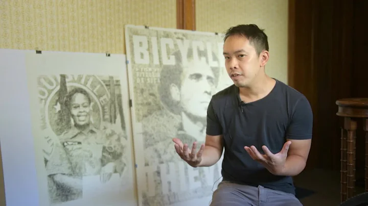 Watch now: Toan Vuong's stamp art