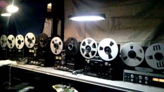 TEAC x-1000R TASCAM 3030 (2) Technics RS 1520 & 1700 Revox B77 Reel to Reel