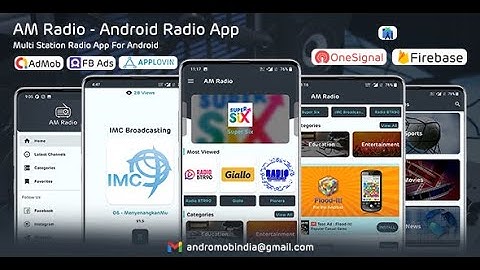 AM Radio Multi Channels Android App Template Download - Envato - Codecanyon