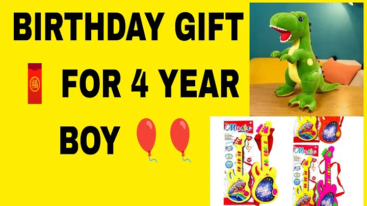 best birthday gift ideas for 4 year old boys