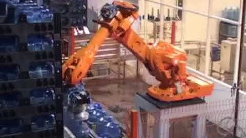 5 Gallon bottling line with loading/unloading robot_Venden water/ latvia