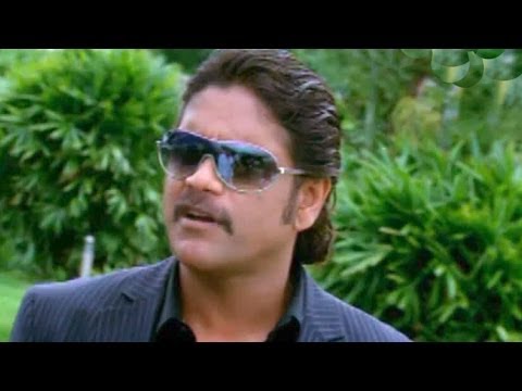 Nagarjuna Give Warning To Stephen | Nagarjuna, Chalapathi Rao,Raghava Lawrence