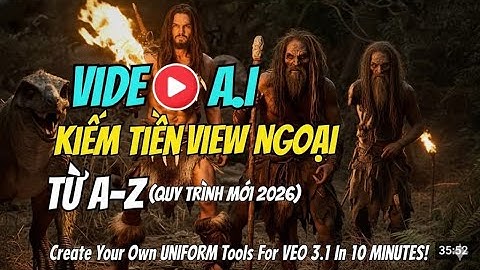 Hướng Dẫn Tạo VIDEO AI VEO 3 Tự Động Trong 10 Phút - Không Cần Biết Edit - Share Tool Veo 3 AI