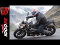 Aprilia Tuono V4 1100 Factory vs. Tuono RR Test | High Bike Testcenter Paznaun