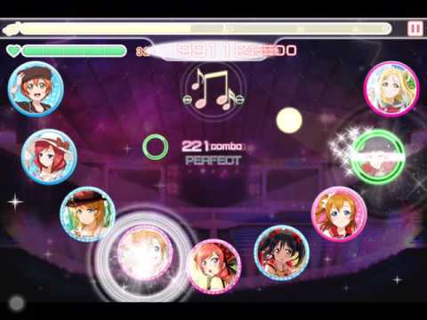 ラブライブ！ スクフェス どんなときもずっと [MASTER] Full Combo 判定強化なし (No perfect locks)