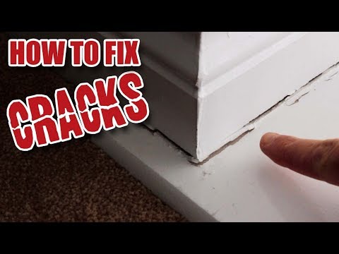 How to Fill Cracks around Window Sills