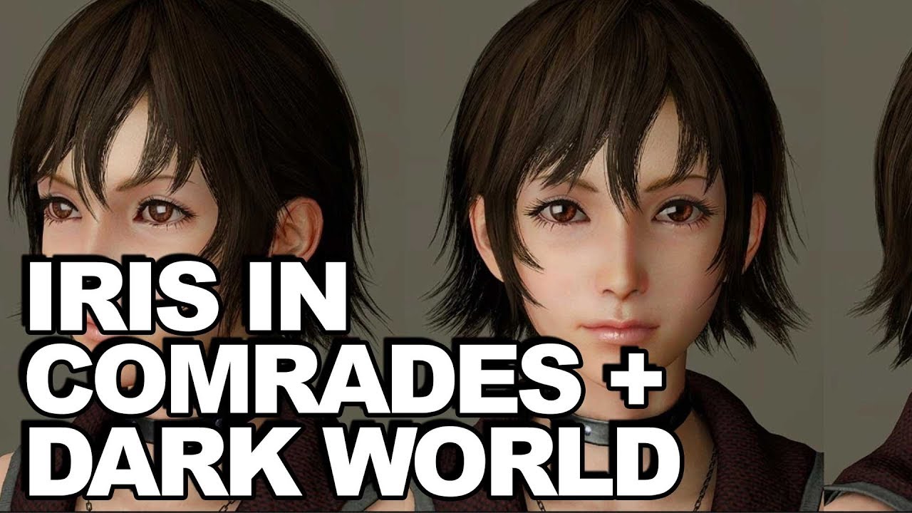 Demonslayer Iris In Final Fantasy XV Comrades; Dark World Story ...