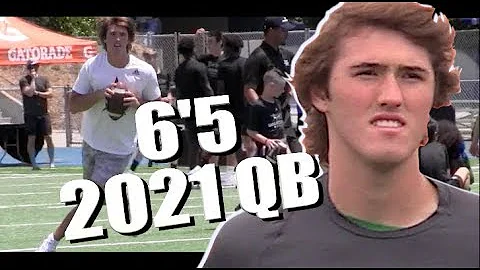 6'5  QB Aaron McLaughlin Class of 2021 | Buford Hi...