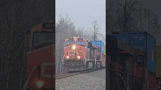 Cn 2256 Northbound Stacks At Murry, Wi