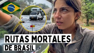 BIG SCARE in BRAZIL CROSSING HUGE RIVER in the UNKNOWN BRAZILIAN MOUNTAINS #Cambarádosul