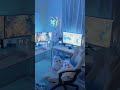 ゲーム部屋紹介🎮#desksetup #fyp #fypシ #gameroom #水色系統　#shorts