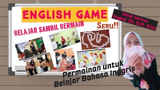 English Games||Permainan Belajar Bahasa Inggris||Seruuu||Fun|| Didalam dan luar ruangan||All Levels screenshot 4