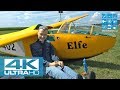 XXXL ELFE P2 100% M 1:1 FULL SIZE RC GLIDER PATRICK TRAUFFER AIRSHOW FLIGHT INTERVIEW [4K]