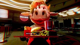 次々と怪奇現象が起きるバーガー屋でバイトするホラーゲームが怖すぎる【 Happy's Humble Burger Farm #1 】