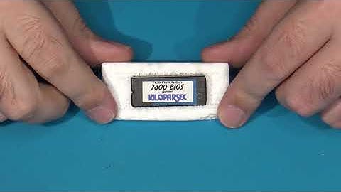 ITC#78 :- Atari 7800 - Kiloparsec BIOS Info & Installation