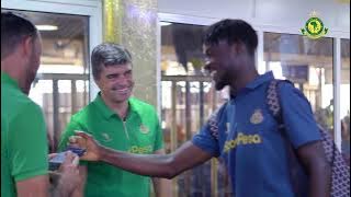 KIKOSI KILIVYOTOA DAR ES SALAAM MPAKA ZANZIBAR KUELEKEA MECHI DHIDI YA FAR RABAT - CAFCL