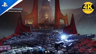 PS5 Destiny 2 - The Scarlet Tower gameplay (No Commentary) 4K 60fps