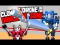 ROBOT SWORD FIGHTING ARENA - Clone Drone in the Danger Zone #1
